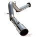 MBRP S6026409 T409 Stainless Steel Filter Back Single Side Exit Exhaust System (S6026409, M79S6026409)