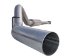 Installer Series Cat Back Exhaust System Single Side Exit Aluminized Inc. Muffler/Tailpipe/Exhaust Tip (S6000AL, M79S6000AL)