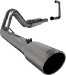 MBRP S6216409 T409 Stainless Steel Turbo Back Single Side Exit Exhaust System (S6216409, M79S6216409)