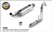 MagnaFlow 15855 Stainless Steel Exhaust System 2000 - 2006 Jeep Wrangler (M6615855, 15855)