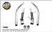 MagnaFlow 15883 Stainless Steel Cat Back Exhaust System 2005 - 2009 Ford Mustang Performance Tuned (15883, M6615883)
