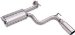MagnaFlow 15730 Stainless Steel 2.25" Single Axle-Back Exhaust System (M6615730, 15730)