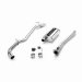 Stainless Steel Cat-Back System Toyota Tacoma Pre-Runner 5 x 8 x 14 in. Muffler 2.5 in. Tubing Side Exit 3 in. Tips Mandrel-Bent (15811, M6615811)