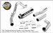 MagnaFlow 17979 Pro Series Stainless Steel 4" Single Turbo-Back Exhaust System (M6617979, 17979)