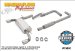 2000-2005 Dodge Neon Stainless Steel Cat-Back System Dual Rear Exit Mandrel-Bent (15801, M6615801)