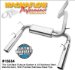 MagnaFlow 15864 Stainless Steel Cat Back Exhaust System 2004 - 2006 Ford Focus (M6615864, 15864)
