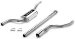 MAGNAFLOW 15682 Stainless Steel Cat-Back System; 5 x 8 x 14 in. Muffler; 2.25 in. Tubing; Rear Exit; 4 in. Tip; Mandrel-Bent; (M6615682, 15682)