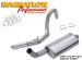 MagnaFlow 15853 Stainless Steel Exhaust System 1991 - 1995 Jeep Wrangler (15853, M6615853)