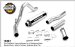 MagnaFlow 16951 Stainless Steel 4" Single Cat-Back Exhaust System (16951, M6616951)