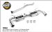 MagnaFlow 15823 Stainless Steel Cat Back Exhaust System 2004 - 2009 Mazda RX-8 (M6615823, 15823)