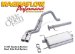 MagnaFlow 15781 Stainless Steel 2.5" Single Cat-Back Exhaust System (15781, M6615781)