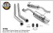 MagnaFlow 15783 Stainless Steel Cat Back Exhaust System 2002 - 2005 Acura RSX (M6615783, 15783)