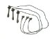 Prestolite 156017 ProConnect Black Professional O.E Grade Ignition Wire Set (156017, PRP156017)