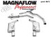 MagnaFlow 16675 Stainless Steel Cat Back Exhaust System 06 - 09 Ford Fusion & Mercury Milan, 07-09 Lincoln MKZ, 2006 Lincoln Zephyr (M6616675, 16675)
