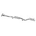 Stainless Steel Cat-Back Performance Exhaust System (M6616757, 16757)