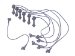Prestolite 156007 ProConnect Black Professional O.E Grade Ignition Wire Set (156007, PRP156007)