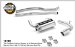 MagnaFlow 16759 Stainless Steel 2.25" Single Cat-Back Exhaust System (16759, M6616759)