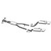 MagnaFlow 16754 Stainless Steel 2.5" Dual Cat-Back Exhaust System (16754, M6616754)