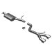 MagnaFlow 16502 Stainless Steel 2.5" Single Cat-Back Exhaust System (M6616502, 16502)