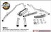 MagnaFlow 16614 Stainless Steel Exhaust System 2004 - 2009 Ford F-150 / 2006 - 2008 Lincoln Mark LT (16614, M6616614)