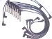 Prestolite 148003 ProConnect Black Professional O.E Grade Ignition Wire Set (148003, PRP148003)