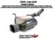 Tanabe Medalion Touring Catback Exhaust System 2000-2005 Lexus IS300 (T70038)