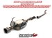 Tanabe Medalion Touring Catback Exhaust System 2001-2005 Honda Civic Coupe EX (T70048)