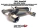 Tanabe Medalion Touring Catback Exhaust System 2003-2006 Nissan 350Z (T70063)