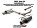 Tanabe T70093 Medalion Touring Exhaust Systems (T70093)