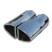 Flowmaster 15302 3.00" Stainless Steel Split Oval Exhaust Tip - 2 Piece (15302, F1315302)