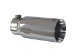 MBRP T5049 Diesel Exhaust Tip 5" O.D. Dual Wall Straight 12" length 4" inlet clampless, no weld install (T5049, M79T5049)