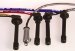 Taylor Cable 74002 Spiro-Pro Black Spark Plug Wire Set (74002, T6474002)