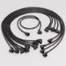 8mm Pro Wire Ignition Wire Set Universal 135 deg. Plug Boot 8 Cylinder Resistor Core Black (70053, T6470053)
