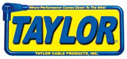 Taylor ThunderVolt 8.2 Spark Plug Wires Spark Plug Wires - ThunderVolt - Spiro-Wound - 8.2mm - Black - Dodge - Mitsubishi - L4 - Set (87036, T6487036)