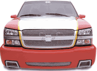 Stainless Steel Speed Grille Grille Insert (950-79126, 95079126, S8395079126)