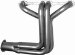 HEDMAN HEDDERS 68309 Painted Hedders; Exhaust Header; Tube Size 1.625 in.; Collector Size 3 in.; D-Port; (68309, H5668309)