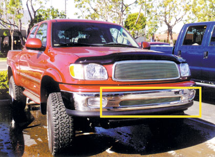 1999-2002 Toyota Tundra Bumper Billet Grille Insert - 5 Bars (25956)