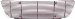 Westin 34-0320 Billet Grille Polished Aluminum Horizontal Grille Insert (34-0320, 340320, W16340320)