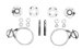 Ford Racing M16700A Stainless Steel Hood Latch and Pin Kit (M-16700-A, M16700A)