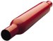 Dynomax 24205 Thrush Glasspack Red Steel 2 1/4" In/Out Muffler (24205, D2224205)