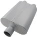 Flowmaster 9424402 40 Delta Flow Muffler - 2.25" Center In / 2.00" Dual Out - Aggressive Sound (F139424402, 9424402)