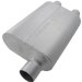Flowmaster 9424412 40 Delta Flow Muffler - 2.25" Offset In / 2.00" Dual Out - Aggressive Sound (9424412, F139424412)