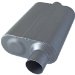 Flowmaster 8042541 40 Series Muffler 409S - 2.50" Offset In / 2.50" Center Out - Aggressive Sound (8042541, F138042541)
