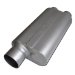 Flowmaster 9540582 50 H.D. Muffler - 4.00" Offset In / 3.00" Dual Out - Moderate Sound (9540582, F139540582)