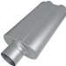 Flowmaster 9540572 50 H.D. Muffler - 4.00" Center In / 3.00" Dual Out - Moderate Sound (9540572, F139540572)