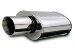 MagnaFlow 14835 Street Series Muffler - 3in. Center Inlet / 4in. Single Tip Outlet, 5in. x 8in. Oval, 14in. Body Length, 24in. Overall Length (14835, M6614835)