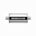 MagnaFlow 12219 Satin Finish Stainless Steel Muffler - 3in. Inlet / Outlet, Center / Center, 5in. x 8in. Oval, 14in. Body Length, 20in. Overall Length (12219, M6612219)