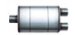 MagnaFlow High Performance Muffler 4x9" OvalBody -14" Body w/ 2.25" Inlet/ 2"Outlet- Single-Dual3 Chamber Muffler-Satin Finish (13148, M6613148)