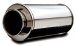 MagnaFlow 14811 Street Series Muffler - 2.25in. Center Inlet / 4in. Single Tip Outlet, 6in. Round, 14in. Body Length, 18.25in. Overall Length (14811, M6614811)
