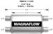 MagnaFlow 11379 Satin Finish Stainless Steel Muffler - 2.5in. Inlet / Outlet, Dual / Dual, 4in. x 9in. Oval, 11in. Body Length, 17in. Overall Length (11379, M6611379)